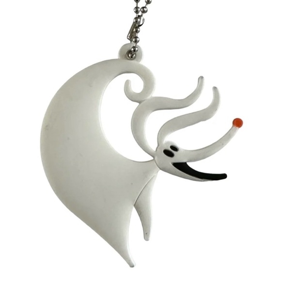 Disney Parks Jack Skellington Fan Disneyland Jumbo 25" Hand Held Nightmare Zero - Picture 3 of 8